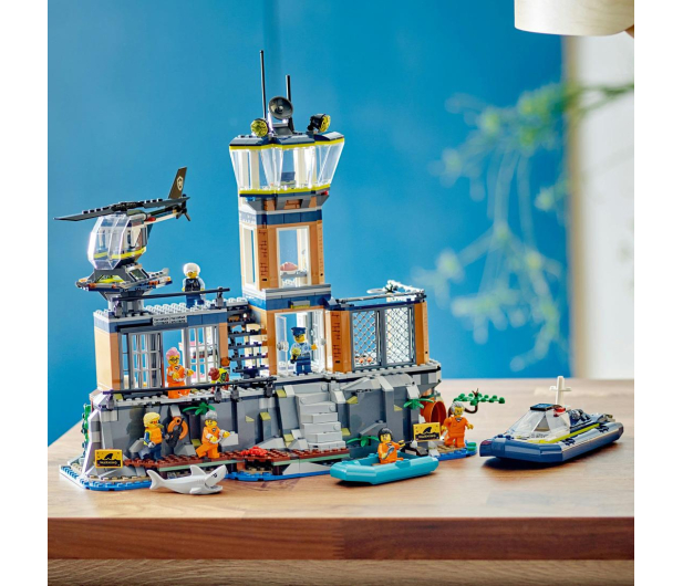 LEGO City 60419 Policja z Więziennej Wyspy - 1203602 - zdjęcie 13